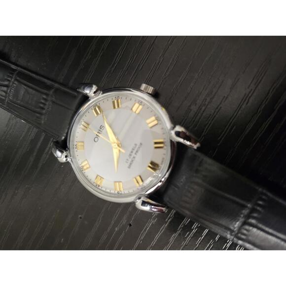 🔥RARE PRISTINE Old Stock Oris AM044 Vintage Swiss‎ Hand Wind Men's Watch - Picture 1 of 6